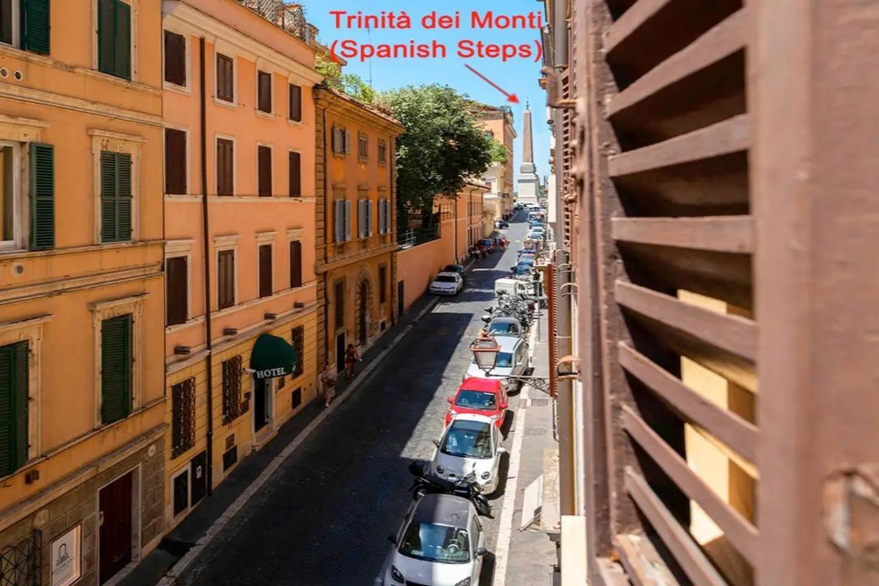 Spanish Steps Amazing Apartment Rom Exterior foto